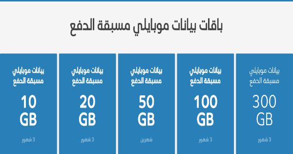 عروض باقات موبايلي نت , افضل عروض الانترنت