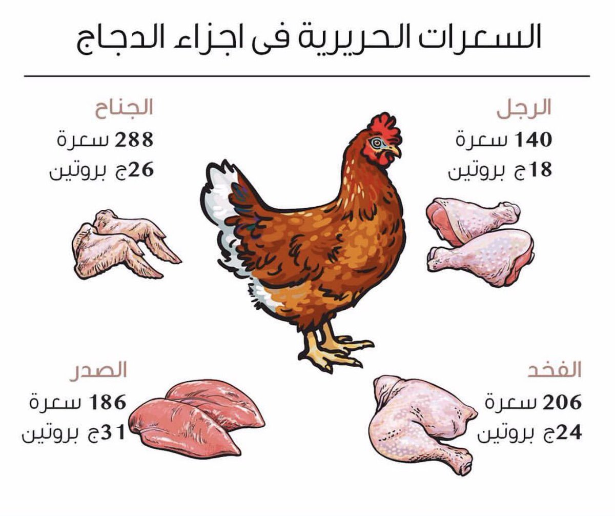 السعرات الحرارية في الفراخ - الفوائد الغذائية بالفراخ 8308