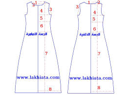 اساسيات فن الخياطه والتفصيل بدورة للمبتدئين عمل الباترون والمقاسات Unnamed File 229